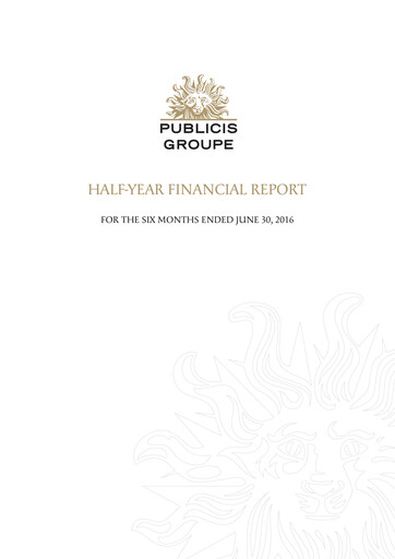 Vorschaubild Publicis Groupe
 Halbjahresbericht 2016-h1