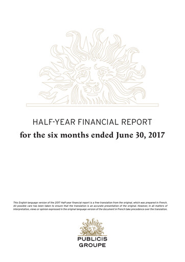 Vorschaubild Publicis Groupe
 Halbjahresbericht 2017-h1