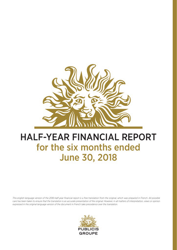 Vorschaubild Publicis Groupe
 Halbjahresbericht 2018-h1