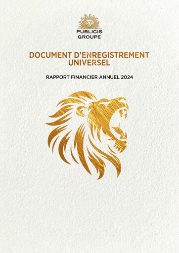 Thumbnail Publicis Groupe
 Universal Registration Document 2024