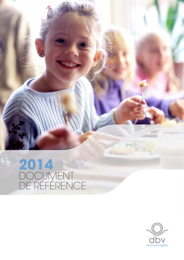 Thumbnail DBV Technologies Annual Report 2014