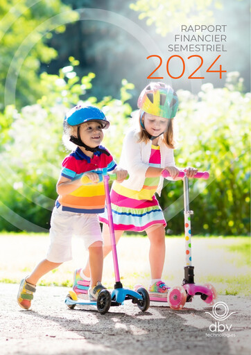 Miniature DBV Technologies Rapport semestriel 2024-h1