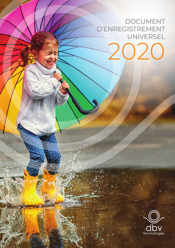 Thumbnail DBV Technologies Universal Registration Document 2020