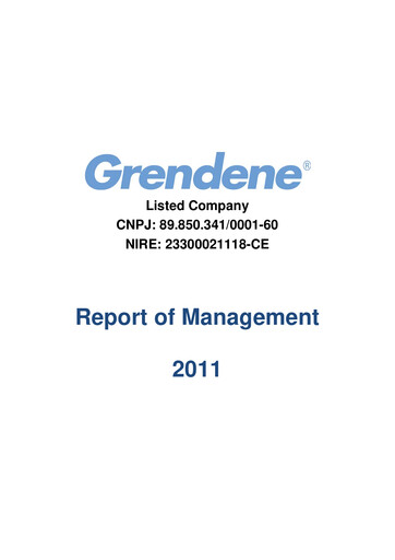 Thumbnail Grendene Annual Report 2011