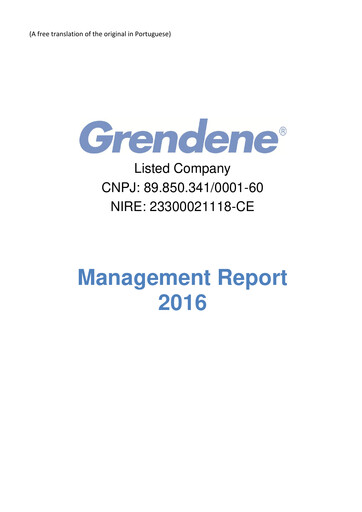 Thumbnail Grendene Annual Report 2016