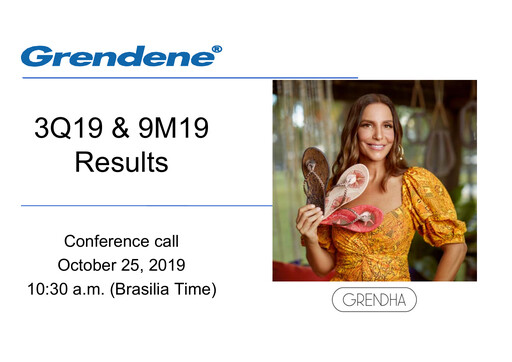 Thumbnail Grendene Quarterly Report 2019-q3