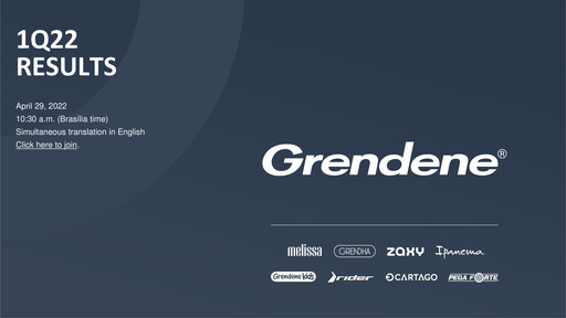 Thumbnail Grendene Quarterly Report 2022-q1