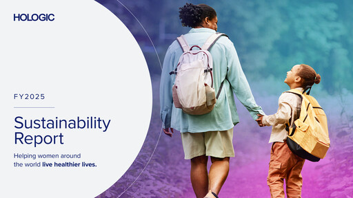 Thumbnail Hologic Sustainability Report 2025