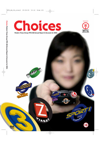 Thumbnail Modern Times Group (MTG)  Annual Report 2004