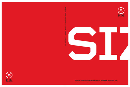 Thumbnail Modern Times Group (MTG)  Annual Report 2005