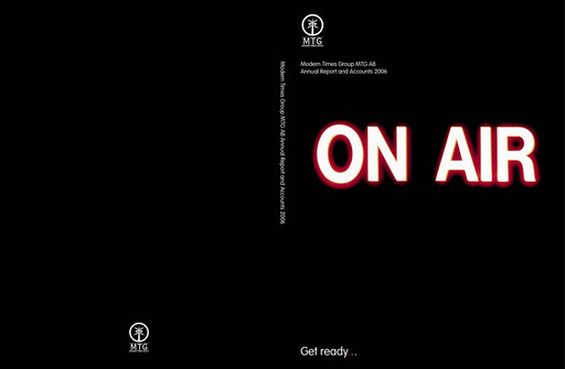 Thumbnail Modern Times Group (MTG)  Annual Report 2006