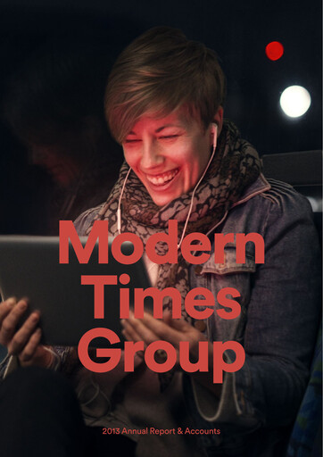 Thumbnail Modern Times Group (MTG)  Annual Report 2013