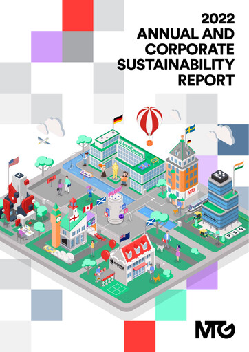 Thumbnail Modern Times Group (MTG)  Annual Report 2022