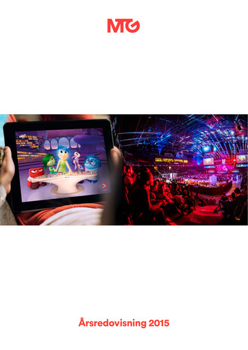 Thumbnail Modern Times Group (MTG)  Annual Report 2015