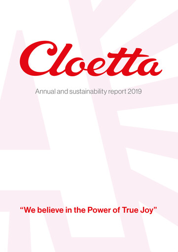 Thumbnail Cloetta Annual Report 2019