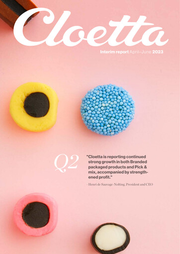 Vorschaubild Cloetta Quartalsbericht 2023-q2