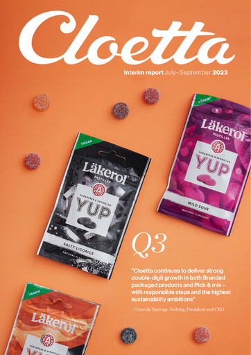 Vorschaubild Cloetta Quartalsbericht 2023-q3