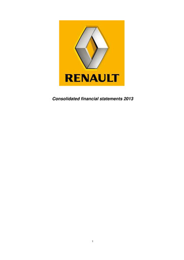 Miniature Renault Bilan financier 2013