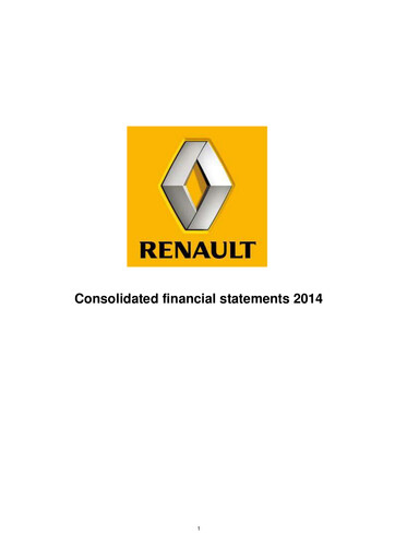 Miniature Renault Bilan financier 2014