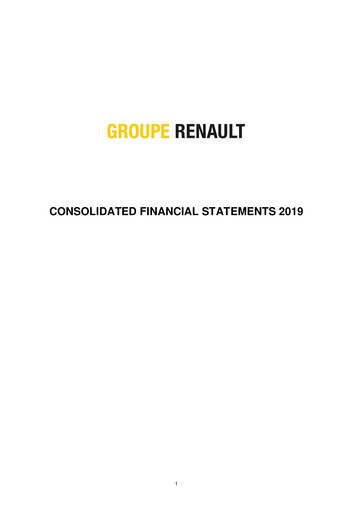 Miniature Renault Bilan financier 2019