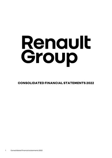 Miniature Renault Bilan financier 2022