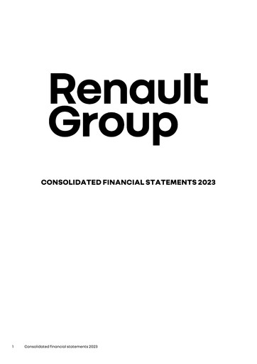 Miniature Renault Bilan financier 2023