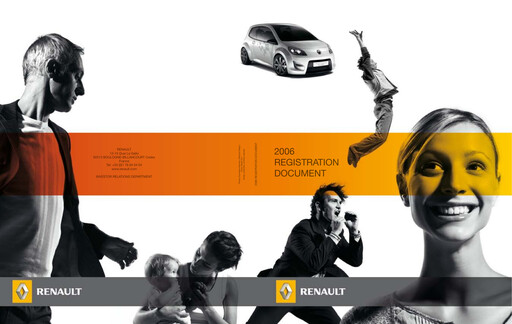 Thumbnail Renault Universal Registration Document 2006