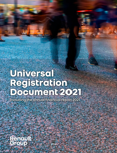 Thumbnail Renault Universal Registration Document 2021