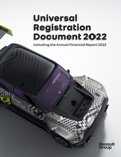 Thumbnail Renault Universal Registration Document 2022