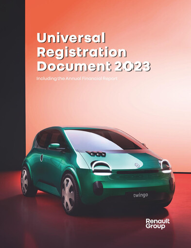 Thumbnail Renault Universal Registration Document 2023
