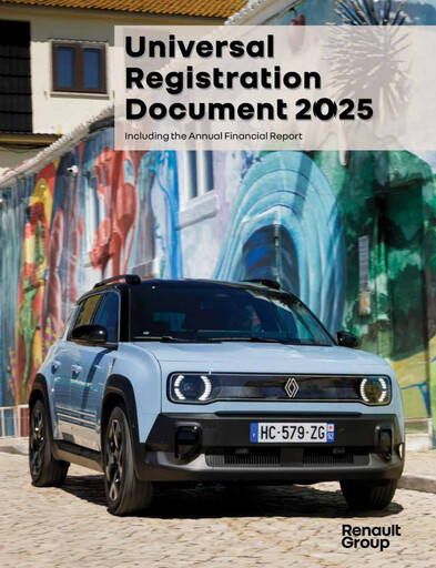 Thumbnail Renault Universal Registration Document 2025