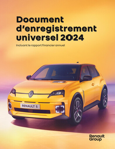 Miniature Renault Document d'enregistrement universel 2024