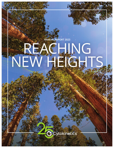 Thumbnail Cytokinetics
 Annual Report 2023