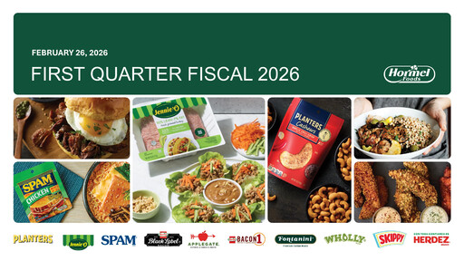 Miniature Hormel Foods Rapport trimestriel 2026-q1