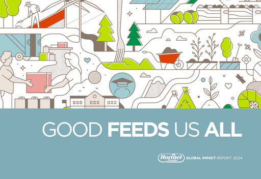 Thumbnail Hormel Foods Sustainability Report 2024