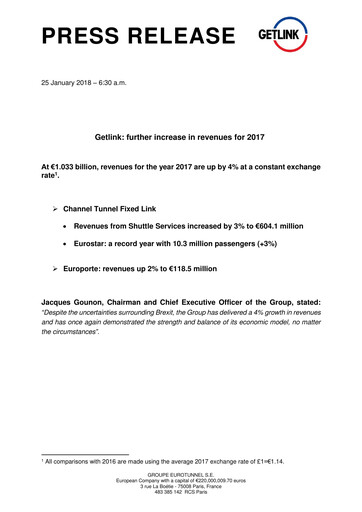 Thumbnail Getlink Financial Report 2017