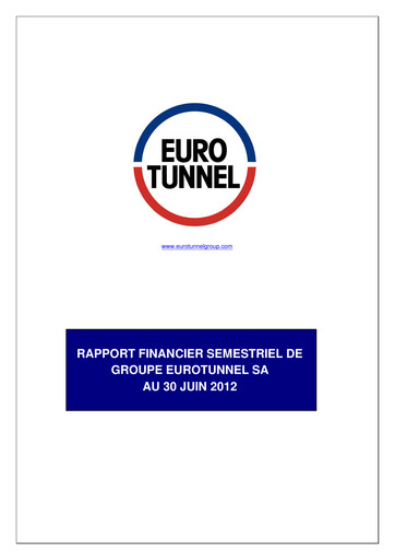 Thumbnail Getlink Half-year Report 2012-h1