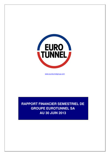 Thumbnail Getlink Half-year Report 2013-h1