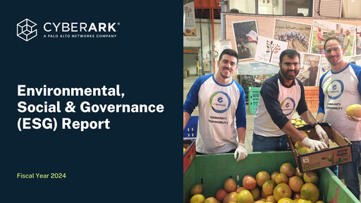 Miniature CyberArk Software Rapport ESG 2024