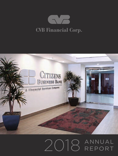 Thumbnail CVB Financial Annual Report 2018
