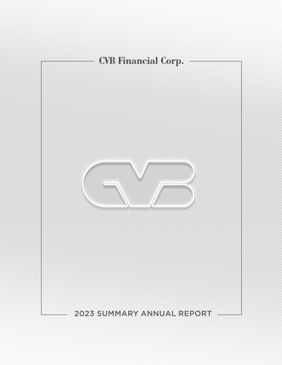 Thumbnail CVB Financial Annual Report 2023