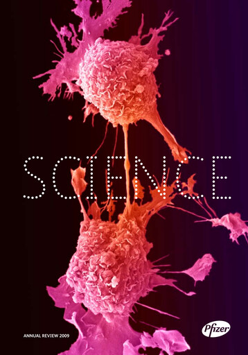 Vorschaubild Pfizer Jahresbericht 2009