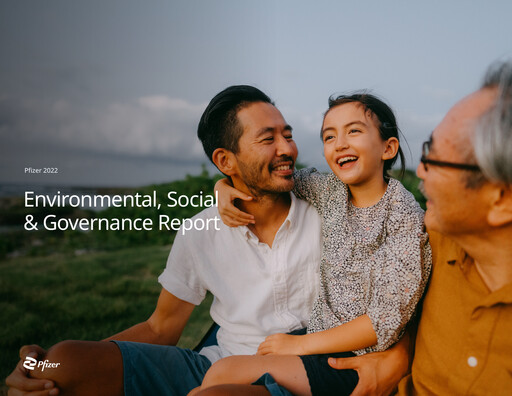 Vorschaubild Pfizer ESG-Bericht 2022