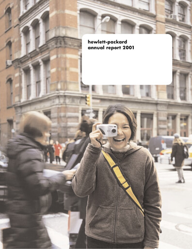 Miniature HP Rapport annuel 2001