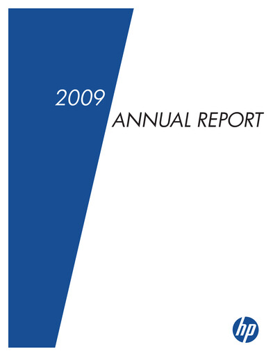 Miniature HP Rapport annuel 2009