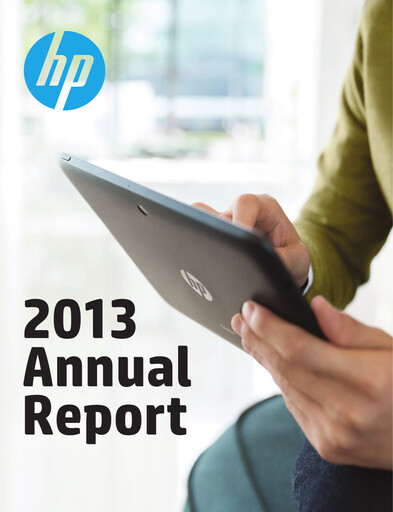 Miniature HP Rapport annuel 2013