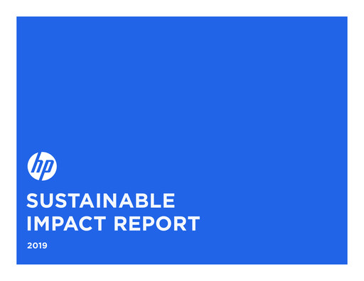 Miniature HP Rapport de durabilité 2019