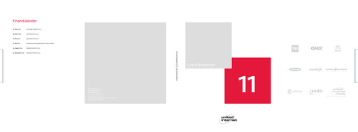 Miniature United Internet Rapport annuel 2011