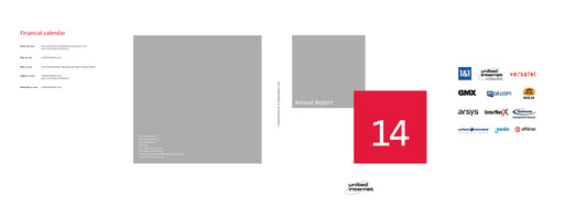 Thumbnail United Internet Annual Report 2014