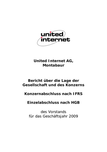 Miniature United Internet Bilan financier 2009